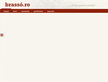Tablet Screenshot of brasso.ro